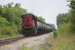 CN Tanker Train at Tolono IL